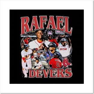 Rafael Devers Vintage Bootleg Posters and Art